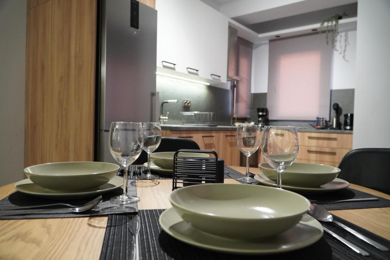 Modern Apartment In Οld Τown Salonic Exterior foto