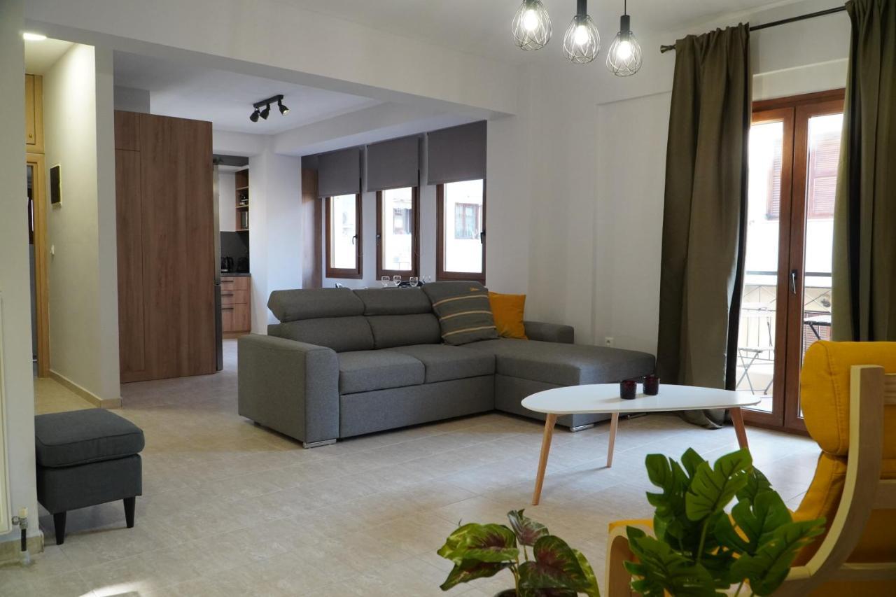 Modern Apartment In Οld Τown Salonic Exterior foto
